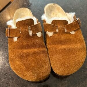 Birkenstock Boston Shearling- Mink size 38